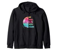 Funny Soccer Goalie Defender My Goal Is To Deny Yours Zip Hoodie