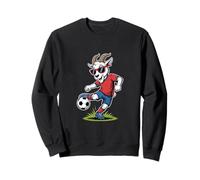 Funny Soccer Goat With Sunglasses Football Sweatshirt