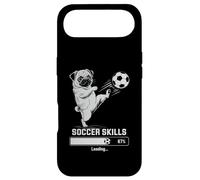 Funny Soccer Pug SKILLS LOADING Dog Play Goalie Girls Kids Case for iPhone Air
