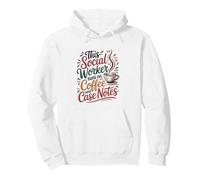 Funny Social Work This Social Worker Runs On Coffee Pullover Hoodie