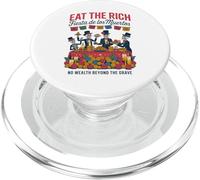 Funny Socialist Day of the Dead - Skeleton Protest PopSockets PopGrip for MagSafe