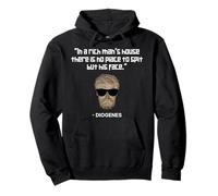 Funny Socialist Diogenes Quote History Philosophy Student Pullover Hoodie