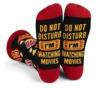 Funny Socks for Book Lovers, Teachers, Gamers, Musicians, and Nerds - Unisex for Men, Women and Teens, Dnd Movies, One Size