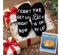Funny Socks for Men Women - Novelty Letter Print Fun Crew Socks, Breathable Colorful Dress Sock Festival Gifts