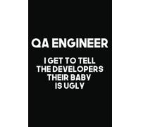 Funny Software Developer QA Engineer - Men Women N-Book: Journal notebook