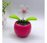 Funny Solar Dancing Flower Car Dashboard Decorations Solar Powered Dancing Flower Pot Car Ornaments Flower Swinging for Car Decor Gifts for Friends Solar Power Kits