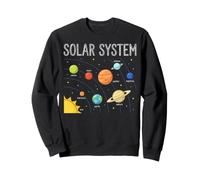 Funny Solar System Planets Astronomy Space Science Novelty Sweatshirt