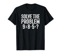 Funny Solve The Problem 6 7 Meme Gen Alpha Teacher Brainrot T-Shirt