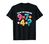 Funny Solve The Problem 6 7 Meme Gen Alpha Teacher Brainrot T-Shirt
