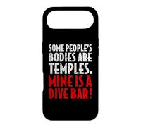 Funny Some People's Bodies Are Temples Mine Is A Dive Bar Case for iPhone Air