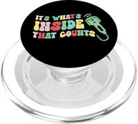 Funny Sonographer It's What's Inside That Counts Humor PopSockets PopGrip for MagSafe