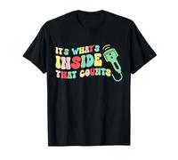 Funny Sonographer It's What's Inside that Counts Humor T-Shirt