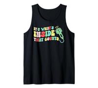 Funny Sonographer It's What's Inside that Counts Humor Tank Top