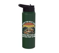 Funny Sorry for What I Said While Setting Up the Pop Up Stainless Steel Insulated Water Bottle
