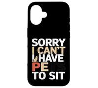 Funny Sorry I Can't I Have Pets To Sit Pet Sitter Case for iPhone 16