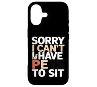 Funny Sorry I Can't I Have Pets To Sit Pet Sitter Case for iPhone 17