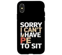 Funny Sorry I Can't I Have Pets To Sit Pet Sitter Case for iPhone X/XS