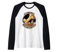 Funny Sorry I’m Late I Found Some Fossils Fossil Hunter Raglan Baseball Tee