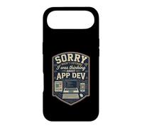Funny Sorry I Was Thinking About App Dev Programmer Case for iPhone Air