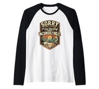 Funny Sorry I was Thinking About Consulting Consultant Raglan Baseball Tee