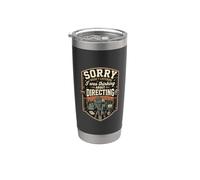 Funny Sorry I was Thinking About Directing Director Stainless Steel Insulated Tumbler