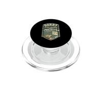 Funny Sorry I Was Thinking About Projects Manager PopSockets PopGrip for MagSafe