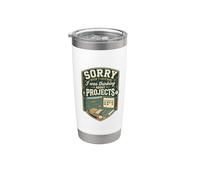 Funny Sorry I was Thinking About Projects Manager Stainless Steel Insulated Tumbler