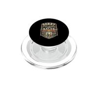 Funny Sorry I Was Thinking About Sales Salesman PopSockets PopGrip for MagSafe