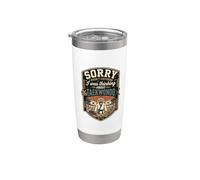 Funny Sorry I was Thinking About Taekwondo TKD Stainless Steel Insulated Tumbler