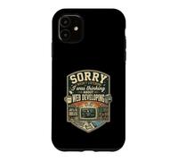 Funny Sorry I Was Thinking About Web Developing Coder Case for iPhone 11