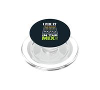 Funny Sound Engineer Audio Mixing Sound Guy PopSockets PopGrip for MagSafe
