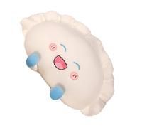 Funny Soup Dumplings Plush Toy - Cute Cartoon Dumplings Pillow, Soft Plush Dumpling Cushion for Sofa or Bed | Fun Food Shaped Pillow for
