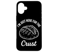 Funny Sourdough Crust Case for iPhone 16 Plus