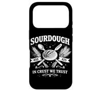 Funny Sourdough In Crust We Trust Bread Case for iPhone 17 Pro