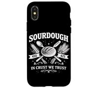 Funny Sourdough In Crust We Trust Bread Case for iPhone X/XS