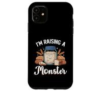 Funny Sourdough Starter Baker Apparel I'm Raising A Monster Case for iPhone 11