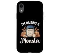 Funny Sourdough Starter Baker Apparel I'm Raising A Monster Case for iPhone XR