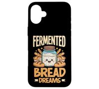 Funny Sourdough Starter Kit Bread Making Enthusiasts Case for iPhone 16 Plus