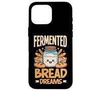 Funny Sourdough Starter Kit Bread Making Enthusiasts Case for iPhone 16 Pro Max