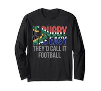 Funny South Africa Rugby T Shirt - South African Rugby Shirt Long Sleeve T-Shirt