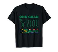 Funny South African braai shirt. Rugby fan SA flag tee T-Shirt