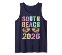 Funny South Beach 2026 Trip Swim Vacay Matching Family All Tank Top