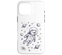 Funny Space Frog Astronaut Case for iPhone 16 Pro Max
