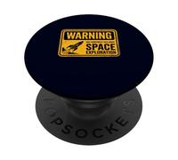 Funny Space May Constantly Talk About Space Exploration PopSockets Adhesive PopGrip