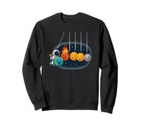 Funny Space Planets Newton Cradle Astronomy Elements Shirt Sweatshirt