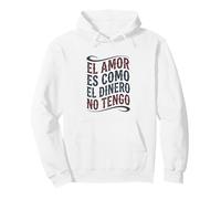 Funny Spanish Quote Love Money Humor Vintage Graphic Pullover Hoodie