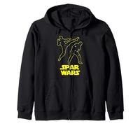 Funny Spar Wars Parody Martial Arts Zip Hoodie