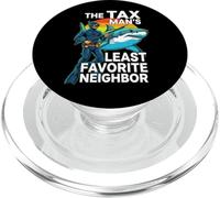 Funny Spearfishing The Tax Man Shark Diver PopSockets PopGrip for MagSafe