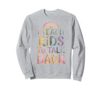 Funny Speech Therapist SLP I Teach Kids To Talk Back Sweatshirt