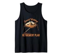 Funny Speed Walking is My Retirement Plan Speed Walker Lover Tank Top